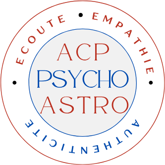 Logo ACP Psycho Astro, accompagnement thérapeutique à Paris 20e